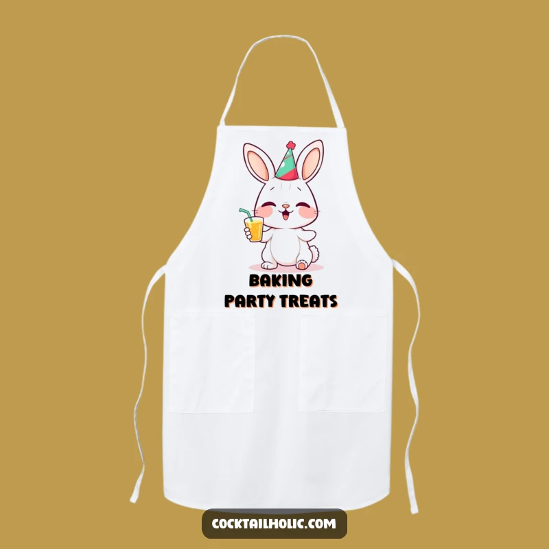 Funny Bunny Party Apron: Hilarious Celebration Apron, Perfect Birthday Gift