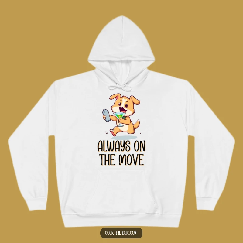 Funny Dog Hoodie: Stay Warm and Playful with this Cocktail Funny Gift