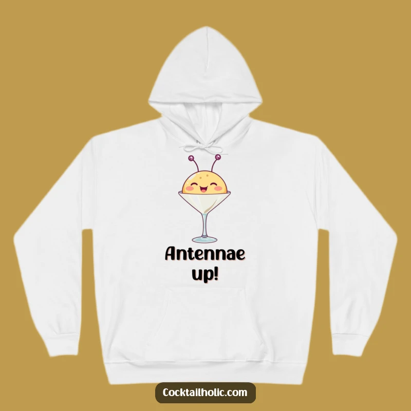 Funny Martini Creature Hoodie - Cozy & Happy Gift