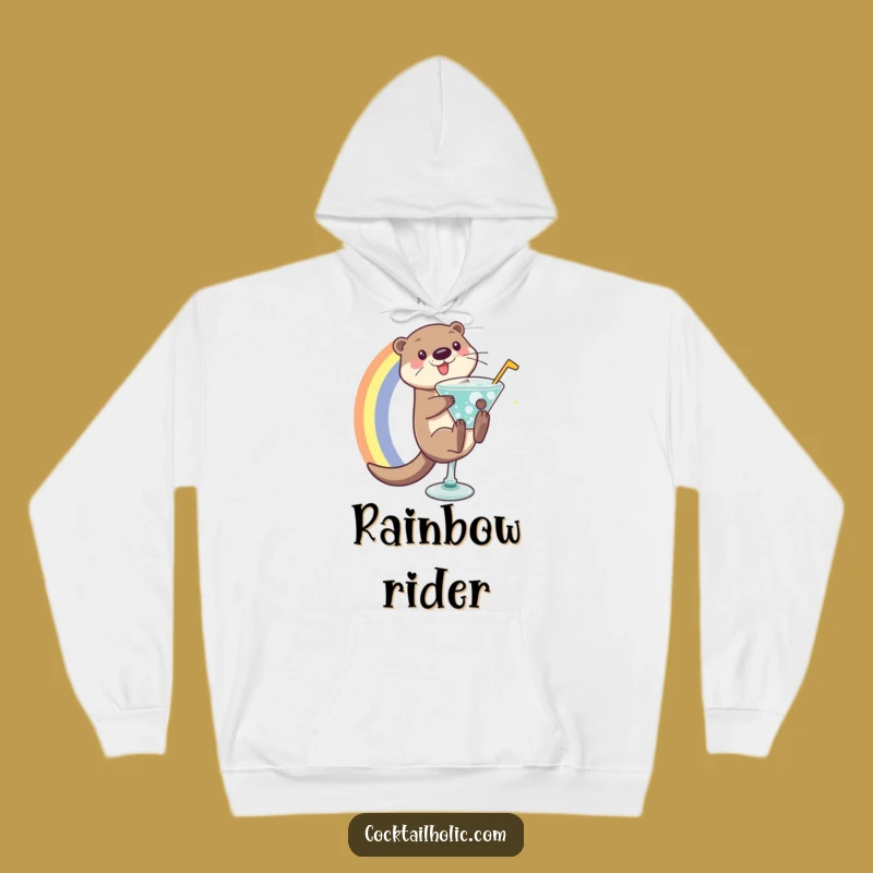 Cozy Funny Otter Hoodie: Warm Playful Design, Ultimate Funny Gift for Otter Enthusiasts