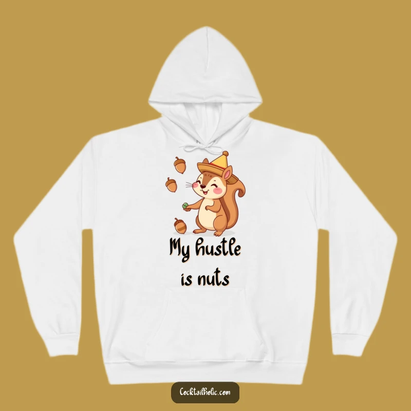 Funny Squirrel Sombrero Hoodie: Cozy Up with Festive Fun!